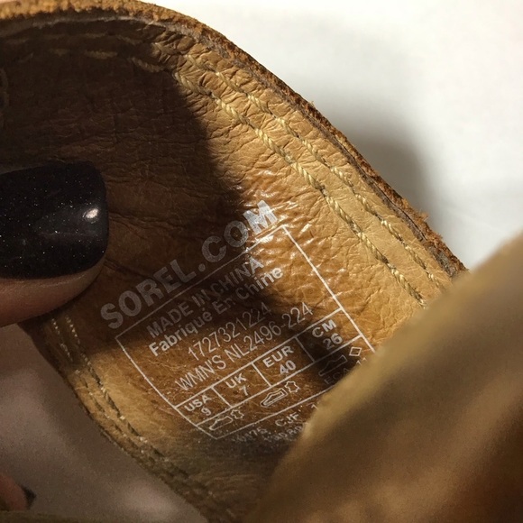 Sorel Torpeda Lace II Leather Gladiator Sandal Size 9. - Picture 9 of 10